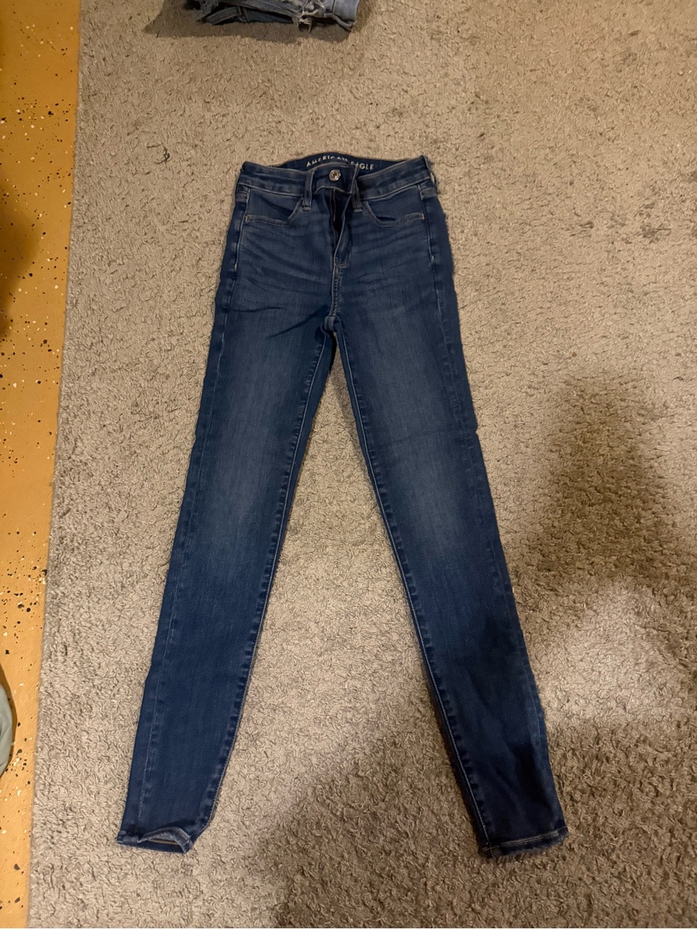 American Eagle Outfitters Dark Blue Skinny Jeans